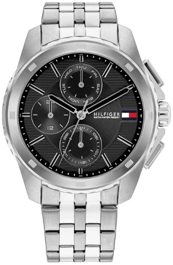 Tommy Hilfiger Herrklocka 1710620 Walker Svart/Stål Ø44 mm - Tommy Hilfiger