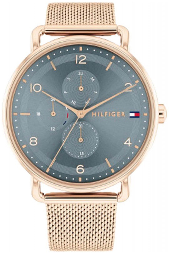 Tommy Hilfiger Damklocka 1782664 Lily Blå/Roséguldstonat stål Ø40 - Tommy Hilfiger