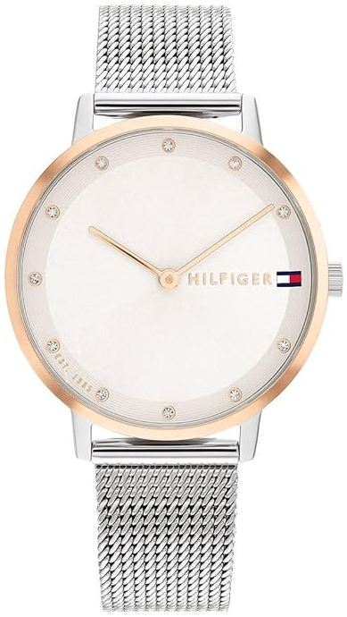 Tommy Hilfiger Damklocka 1782666 Pippa Champagnefärgad/Stål Ø34 mm - Tommy Hilfiger