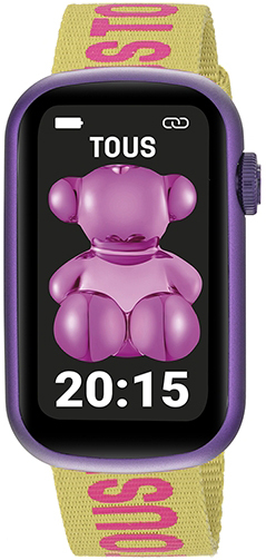 Tous Damklocka 200351089 Classic LCD/Textil 16x43 mm - Tous