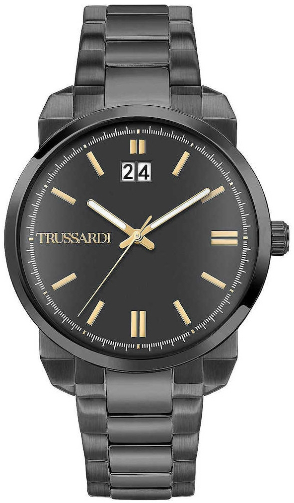 Trussardi Herrklocka R2453154004 Classic Svart/Stål Ø40 mm - Trussardi