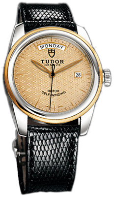 Tudor Glamour Day-Date Herrklocka 56003-CHIDBLZSGLD