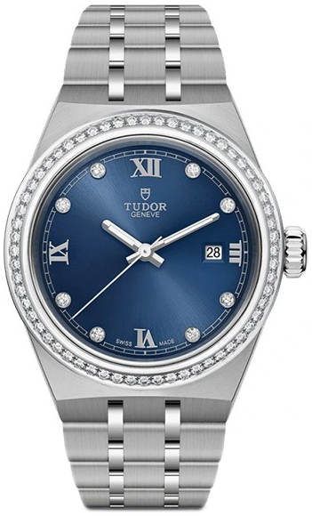 Tudor Damklocka M28320-0002 Royal Bl&aring;/St&aring;l &Oslash;28 mm
