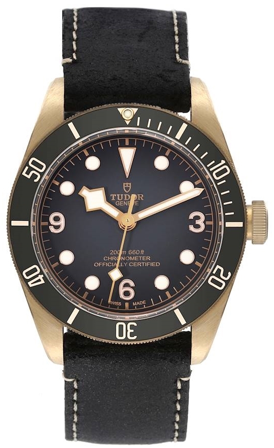 Tudor Herrklocka M79250BA-0001 Black Bay Grå/Läder Ø43 mm - Tudor