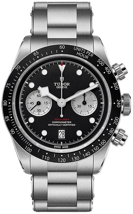Tudor Herrklocka M79360n-0011 Black Bay Chrono Svart/Stål Ø41 mm - Tudor