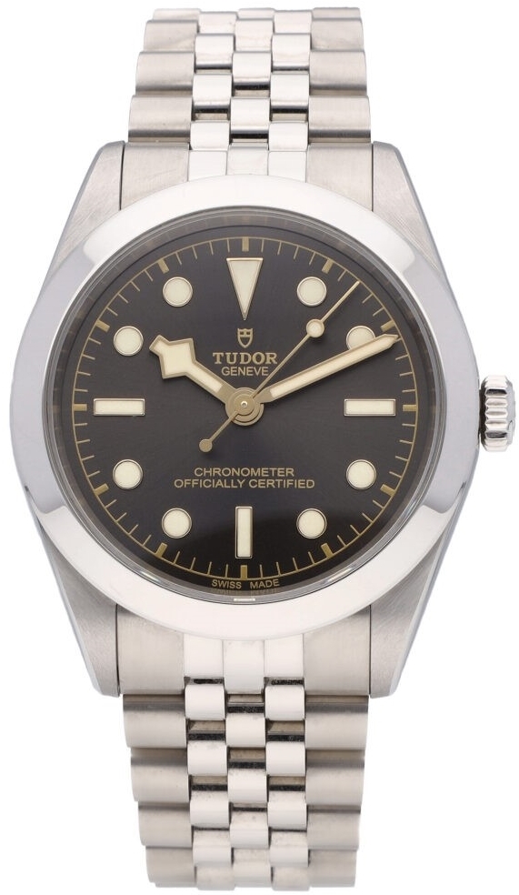 Tudor Herrklocka M79680-0001 Black Bay 41 Svart/Stål Ø41 mm - Tudor