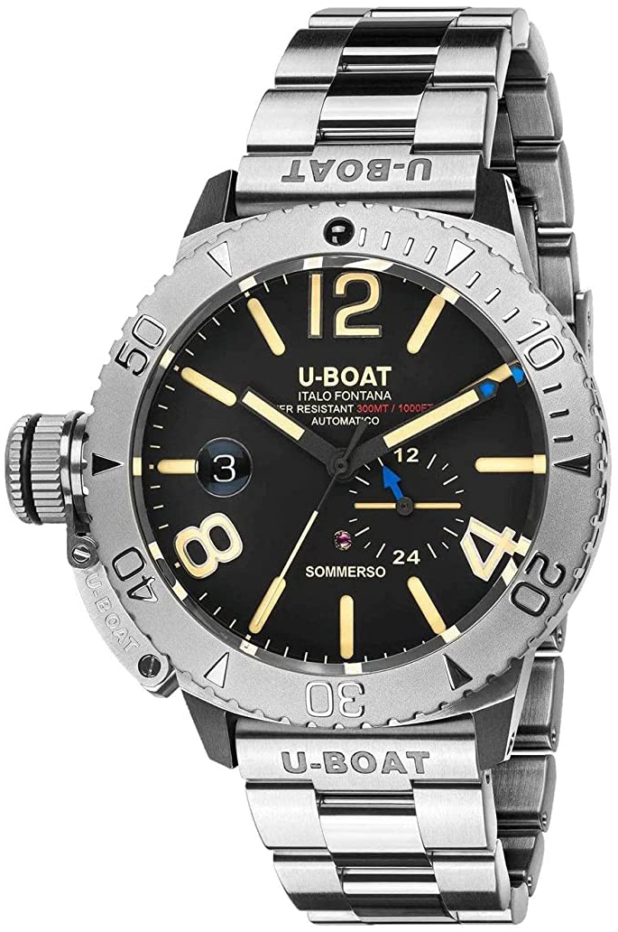 U-Boat Herrklocka 9007/A/MT Sommerso Svart/Stål Ø46 mm - U-Boat