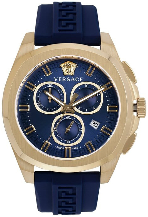 Versace Herrklocka VE7CA0323 Classic Blå/Gummi - Versace