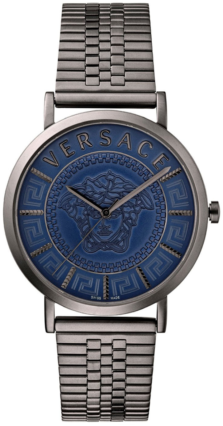 Versace Herrklocka VEJ401021 Essential Blå/Stål Ø44 mm