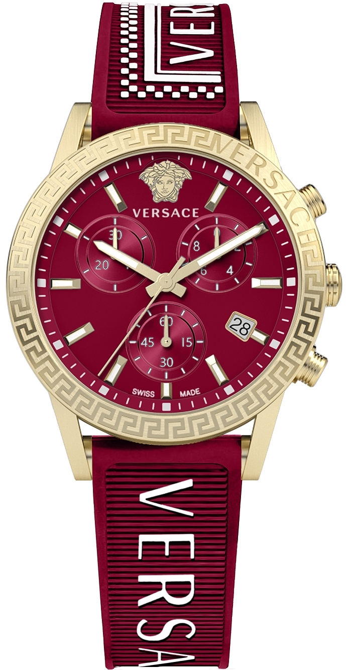 Versace Damklocka VEKB00322 Sport Tech Röd/Plast Ø40 mm - Versace