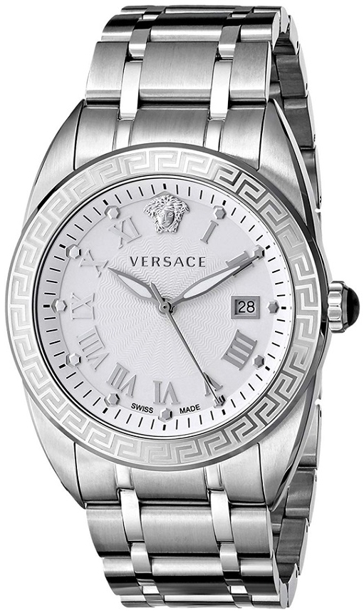 Versace Herrklocka VFE040013 V Sport II Vit/Stål Ø42 mm - Versace