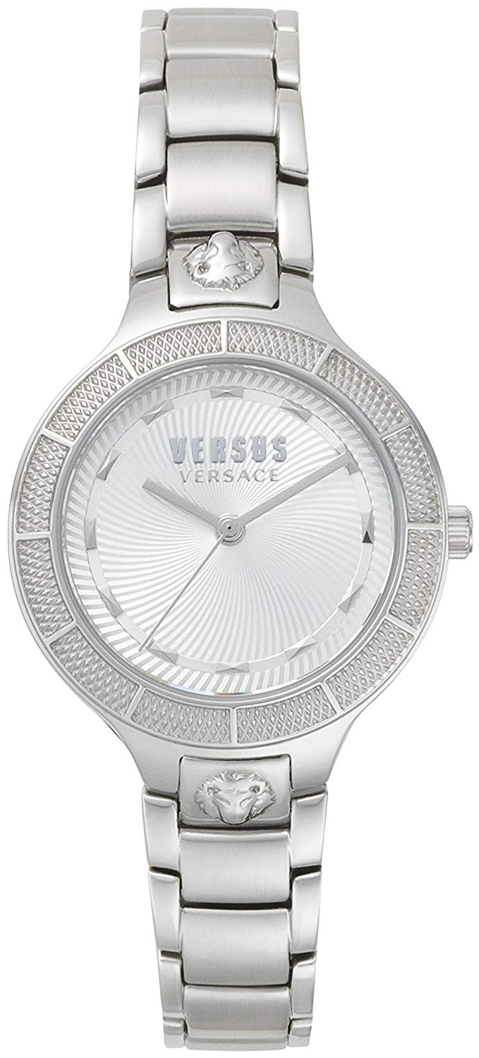 Versus by Versace Damklocka VSP480518 Claremont Silverf&auml;rgad/St&aring;l