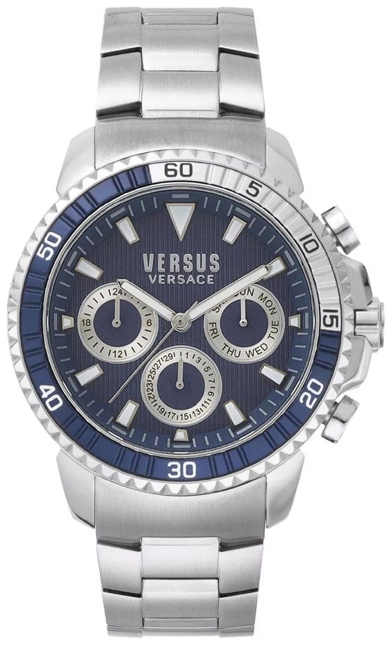 Versus by Versace Herrklocka VSPLO1621 Aberdeen Blå/Stål Ø47 mm - Versus by Versace