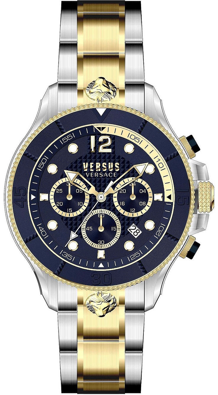 Versus by Versace Herrklocka VSPVV0520 Volta Blå/Stål Ø49 mm - Versus by Versace