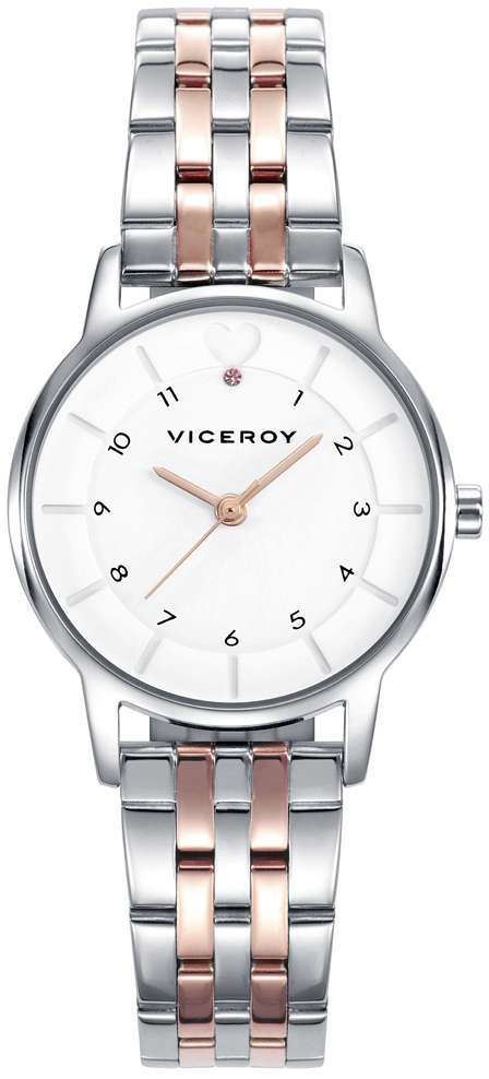 Viceroy Damklocka 42366-04 Classic Vit/St&aring;l &Oslash;28 mm