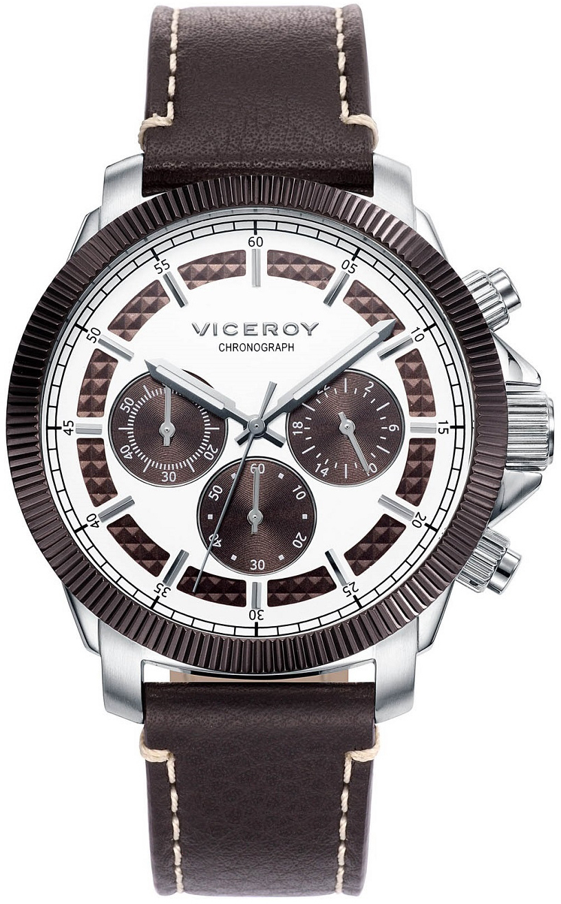 Viceroy Herrklocka 471061-47 Classic Läder Ø43 mm - Viceroy