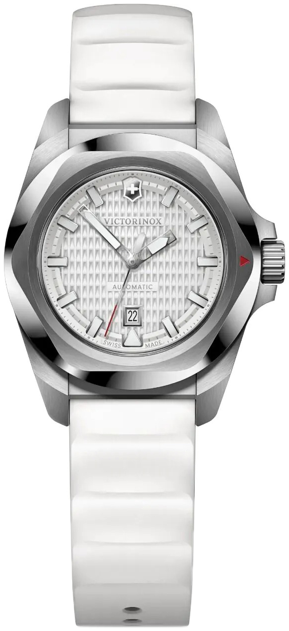 Victorinox Damklocka 242027 I.N.O.X. Vit/Gummi Ø32 mm