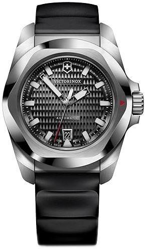 Victorinox Herrklocka 242039 I.N.O.X. Svart/Gummi &Oslash;41 mm