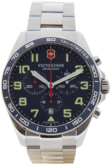 Victorinox Herrklocka V241857 Fieldforce Bl&aring;/St&aring;l &Oslash;42 mm