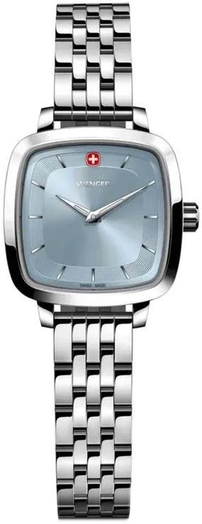 Wenger Damklocka 01.1911.104 Vintage Blå/Stål - Wenger