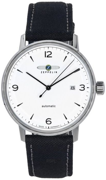 Zeppelin Herrklocka 80641n Lz 129 Hindenburg Vit/Läder Ø40 mm