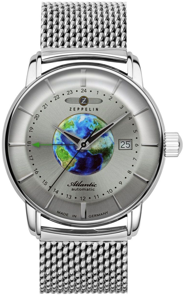 Zeppelin Herrklocka 8468M1 Atlantic Silverfärgad/Stål Ø42 mm - Zeppelin