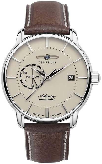 Zeppelin Herrklocka 84705 Atlantic Beige/Läder Ø41 mm